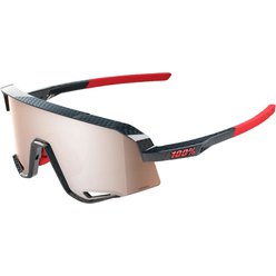 100% SLENDALE Gloss Carbon Fiber HiPER® Crimson Silver Mirror Lens