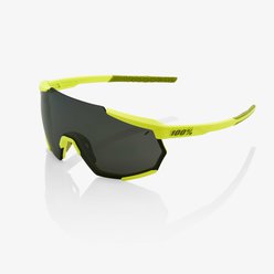 Brýle 100% Racetrap - Soft Tact Banana - Black Mirror Lens